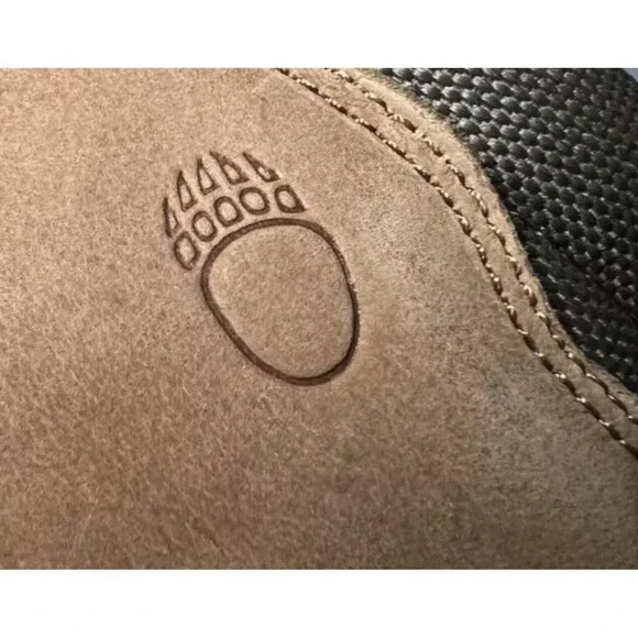 BareTraps Womens Size 6 Brown Suede Leather Ankle Hiking Boots Work Bear Paw - Picture 15 of 16